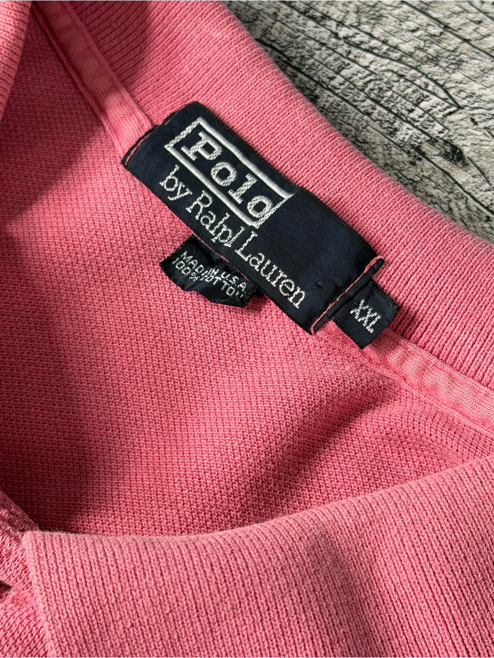 Vintage 90s Polo by Ralph Lauren Coral Pink